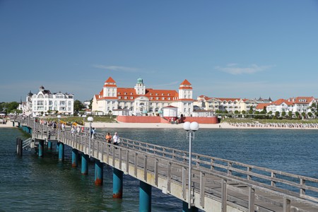 Seebrücke und Kurhaus Binz