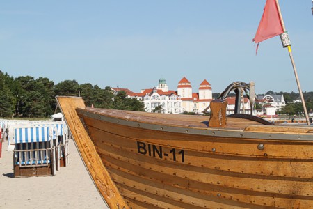 Am Strand von Binz